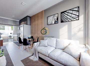 Casa · 60m² · 2 Quartos · 2 Vagas · Casa com 2 dormitórios à venda, 60 m² por R$ 350.0