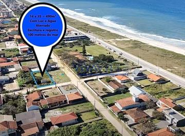 Terreno · 490m² · Belissinmo Terreno na Praia do Ervino a 80 metros