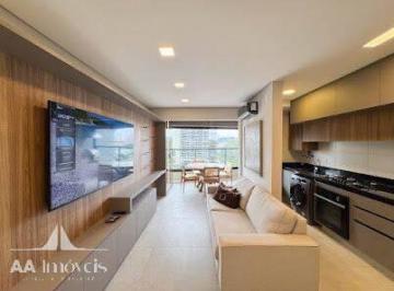 Apartamento · 75m² · 2 Quartos · 1 Vaga · LINDO APTO ALPHAVILLE MOBILIADO, ED. OKA. 2 DORMTS, EXCELENTE LOCALIZAÇÃO