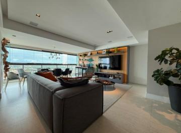 Living panorâmico | Borges Realty · Apartamento à venda no Elegance Garibaldi - Rio Vermelho, Salvador, 103m², 3 quartos e lazer clube