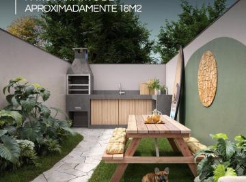 Casa · 60m² · 2 Quartos · 2 Vagas ·
Sobrado de 2 quartos, 2 banheiros, pátio e 2 vagas em Jaguaruna BAI