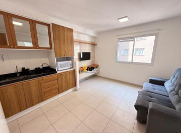 Apartamento · 31m² · 1 Quarto · Apartamento mobiliado para locação na Chácara Santo Antônio: 1 quarto, 1 banheiro, 31m²