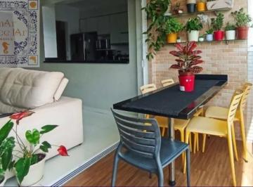 Foto 01 · Apartamento de 3 quartos com suíte na Boa Vista, São Vicente-SP: 2 sacadas, churrasqueira, 3 banheir