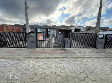 Casa · 55m² · 2 Quartos · 1 Vaga · casa térrea geminada nova em Penha Sc