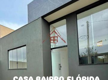 Casa · 74m² · 3 Quartos · 2 Vagas · CASA NOVA NO BAIRRO FLÓRIDA