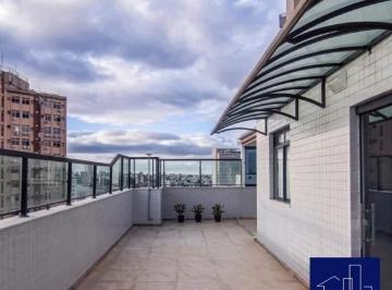 Apartamento · 237m² · 5 Quartos · 2 Vagas · Cobertura 5 quartos, 1 suíte, 237m², 2 vagas, andar alto e com armários, no Santa Efigênia.