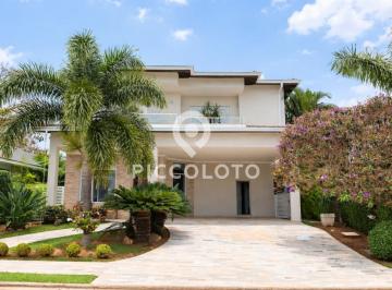 Casa · 418m² · 4 Quartos · 6 Vagas · Sobrado à venda em Campinas, Alphaville Dom Pedro, com 4 suítes, com 418 m²
