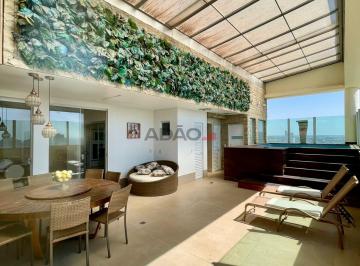 imagem-1 · Cobertura 343,62m2 4 suítes, sendo a master com closet e hidro 4 vagas individuais semimobiliado com
