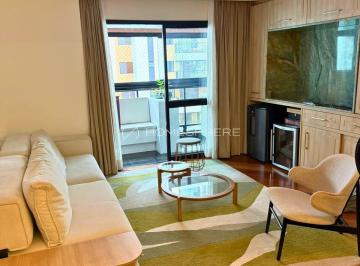 1 · Apartamento Charmoso no Brooklin com 129 m², 3 quartos sendo 3 suítes à venda.
