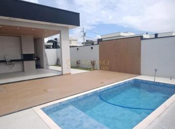 Casa · 345m² · 3 Quartos · 4 Vagas · Casa à venda de 166m² | 03 dormitórios, sendo 01 suítes e 04 vagas de garagem | Condomínio Santa Môn