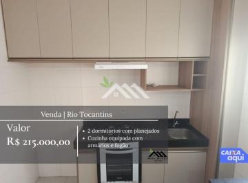 Apartamento · 45m² · 2 Quartos · 1 Vaga · Vende-se apartamento no Rio Tocantins - R$ 215.000,00