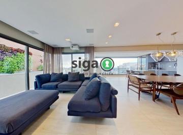 Apartamento · 258m² · 3 Quartos · 4 Vagas · Cobertura duplex 258m² no Brooklin com piscina privativa e alto padrão