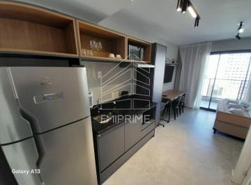 Apartamento · 27m² · 1 Quarto · Apartamento 01 quarto, Mobiliado , com Varanda , 27 ms. andar alto, para locação na Pompeia