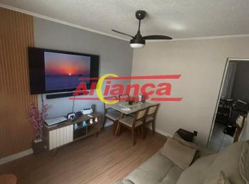 Apartamento · 46m² · 2 Quartos · 1 Vaga · Condomínio Turmalina 1 em Guarulhos de 52 M² - Vaga para morador e visitante!