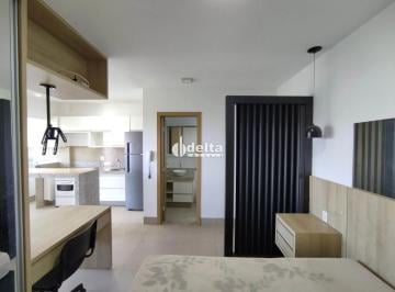 Apartamento · 36m² · 1 Quarto · 1 Vaga · Apartamento mobiliado com 1 suíte disponível para locação no bairro Morada da Colina em Uberlândia-M