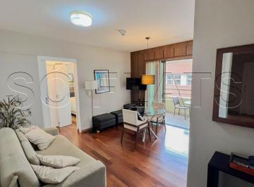 Apartamento · 40m² · 1 Quarto · 1 Vaga · Flat alto padrão na região do Brooklin, prox a Av. Jornalisata Roberto Marinho. Com entrada imediata
