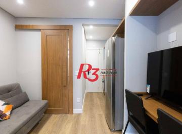 bd50b2d3b68e7addcf875fa9ebe9957907795273 · Apartamento com 1 dormitório à venda, 30 m² por R$ 349.000,00 - Gonzaga - Santos/SP