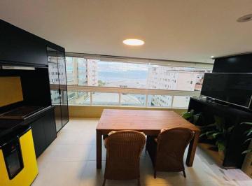 Apartamento · 128m² · 3 Quartos · 2 Vagas · Apartamento vista mar no Canto do Forte a venda em Praia Grande