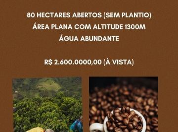 Rural · 80ha · Fazenda ideal para café