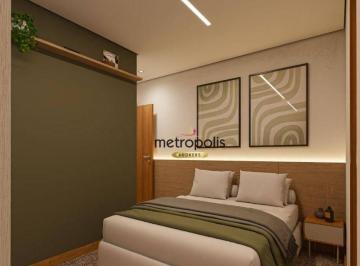 Suíte · Apartamento com 2 dormitórios à venda, 59 m² por R$ 535.000,00 - Campestre - Santo André/SP