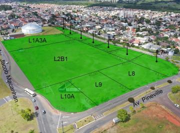 Terreno , Pinhais · Terreno para construção de edifício de até 8 pavimentos no acesso a bairro nobre