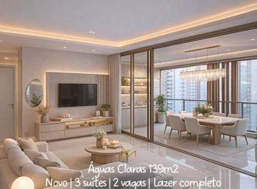 Apartamento de 3 quartos, Águas Claras · Villa Jardins|139m²| 3qts| 3stes|1 ste 2 vgs lazer compl.| varanda| andar alt
