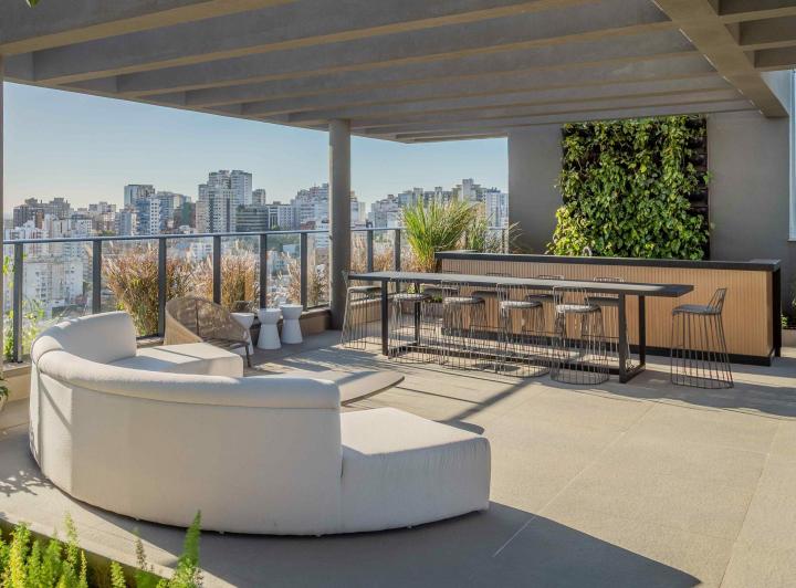 Rooftop · Apartamento Rio Branco Porto Alegre - The Park Inspired By Dror