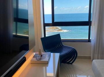 Apartamento de 2 quartos, Salvador · Deslumbrante Ap. ONDINA APART HOTEL 2/4 vista mar frontal 65m2 Porteira Fechada