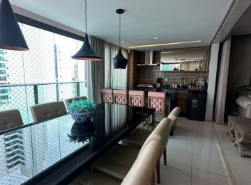 Apartamento de 3 quartos, Salvador · Apartamento, Venda, 3 suítes, varanda gourmet, infraestrutura completa, 125m²