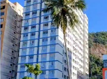 Apartamento de 1 quarto, São Vicente · Kitnet/Studio de frente e 200m do mar, 8ºA, 1 vaga, Mor. do Teleférico, Praia do Itararé, S. Vicente