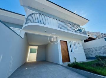 Casa · 100m² · 3 Quartos · 2 Vagas · Sobrado Geminado 3 Quartos com 1 Suíte e 99m² - Forquilhas