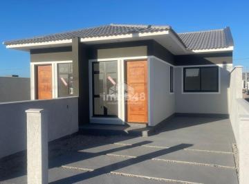 Casa · 75m² · 3 Quartos · 2 Vagas · Casa Nova à Venda em Palhoça: 3 Quartos, sendo 1 suíte