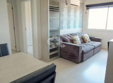 Apartamento · 52m² · 2 Quartos · 1 Vaga · Apartamento de 2 dormitórios e 1 vaga de garagem, no bairro Humaitá, em Porto Alegre.