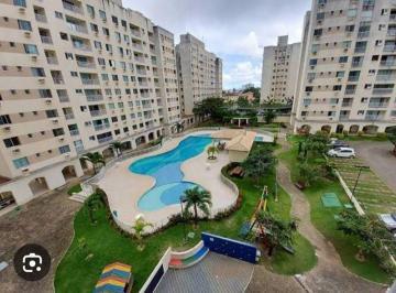 Apartamento de 3 quartos, Lauro de Freitas · Apartamento à venda em Buraquinho, 3/4, 2 suítes, varanda, porteira fechada, infraestrutura total