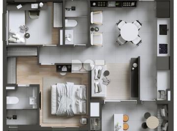 Apartamento · 66m² · 2 Quartos · 1 Vaga · AUGEN – Ecoville | Revenda em construção 