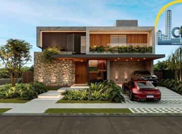 Foto 01 · Vendo exclusiva casa alto padrão 4 suítes, 536,46m²m² em Alphaville Litoral Norte 3!!!