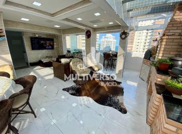 Apartamento · 315m² · 3 Quartos · 3 Vagas · Cobertura Frente Mar 315m² - 3 suítes, 3 vagas, Praia Grande