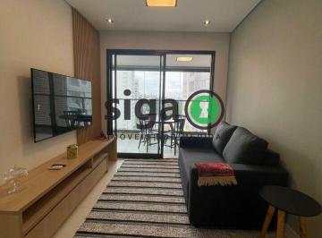 Apartamento · 58m² · 2 Quartos · 1 Vaga · Apartamento no  Jardim América para Locação com  59,80m Mobiliado 2 quartos sendo 1 suite, 1 vaga