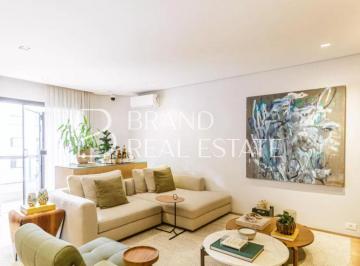 Apartamento · 147m² · 3 Quartos · 3 Vagas · Apartamento reformado e mobiliado à venda em Moema, 3 dormitórios e 3 vagas