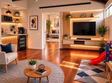 Casa · 214m² · 4 Quartos · 3 Vagas · Casa Moderna Pronta para Morar