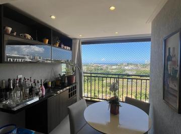 Apartamento · 82m² · 3 Quartos · 1 Vaga · Apartamento 3/4 Nascente Vista Mar no Estupenda Piatã Salvador/BA