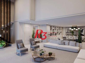 75fcf5ccc7394132bd39cff69adb5979ab43915c · Apartamento com 4 suítes à venda, 500 m² por R$ 7.650.000 - Ponta da Praia - Santos/SP