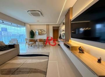 90f794a986d75b87eeb321aba7031519e2a1ffed · Apartamento à venda, 157 m² por R$ 2.490.000,00 - Embaré - Santos/SP
