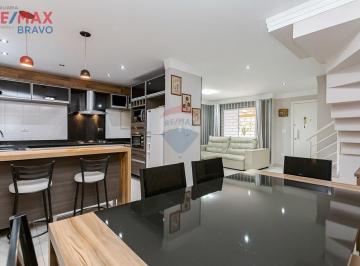 Casa · 145m² · 3 Quartos · 2 Vagas · Sobrado em Condomínio, com 03 quartos, 01 suíte, 02 vagas garagem, no Bairro Uberaba em Curitiba