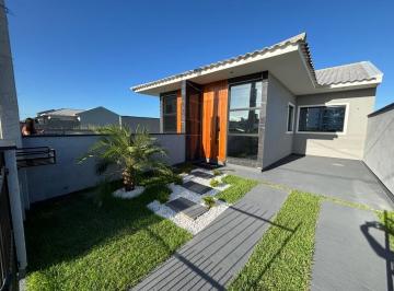 Casa · 50m² · 2 Quartos · 1 Vaga · Moderna Casa Geminada no Villa Toscana em Palhoça/SC: OPÇÕES PRONTAS E EM OBRAS!