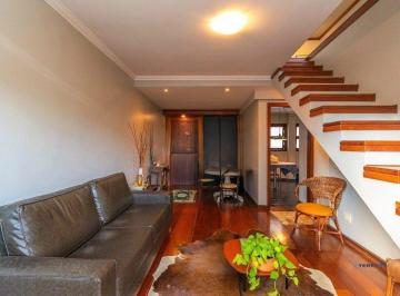 Apartamento · 166m² · 2 Quartos · 1 Vaga · Cobertura ensolarada no coração de Petrópolis — 2 (ou 3) dormitórios + 1 vaga es