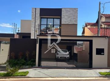 Casa · 226m² · 4 Quartos · 4 Vagas · Casa de Alto Padrão – 226m² | Porteira Fechada | 100% Automatizada | Piscina | Espaço Gourmet | Bair