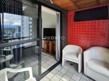 Apartamento de 1 quarto, Recife · Flat mobiliado em Boa Viagem | 49m² com varanda | Alta demanda para aluguel