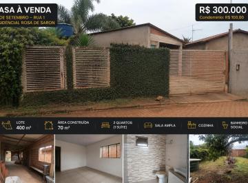 Casa de 2 quartos, Vicente Pires · Casa com 2 Quartos em Venda, 400 m² Total, 26 de Setembro - Rua 1 Residencial Rosa de Saron