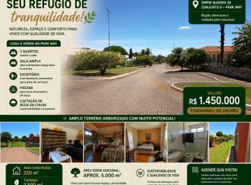 Casa de 3 quartos, Brasília · Casa com 3 quartos e 2 vagas em Park Way, área total 2500 m² à venda-SMPW Quadra 28.Área Verde 5.000